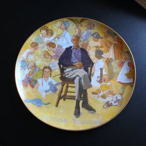 Norman Rockwell Remembered 2762C Kitchen Collector Collectible Plate 10"